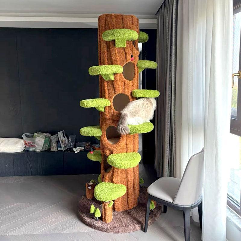 NaturKletterbaum® - Natürliches Spielparadies für deine Katze