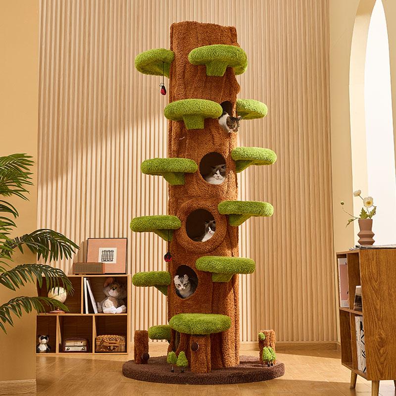 NaturKletterbaum® - Natürliches Spielparadies für deine Katze