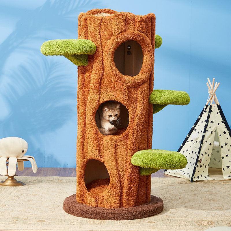 NaturKletterbaum® - Natürliches Spielparadies für deine Katze