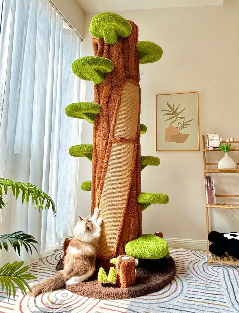 NaturKletterbaum® - Natürliches Spielparadies für deine Katze