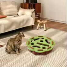 Interaktive Katzen-Spielbox mit Glöckchen