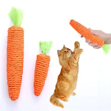 Kauspielzeug für Katzen – Karotte