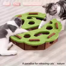 Interaktive Katzen-Spielbox mit Glöckchen