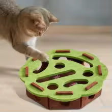 Interaktive Katzen-Spielbox mit Glöckchen